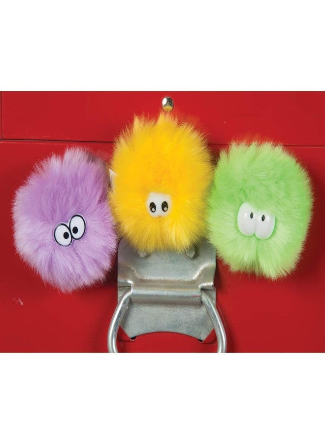 Geddes Raymond Geddes Furry Face Locker Buddies Plush Magnets for Kids (Pack of 24) - Image 2